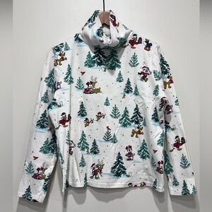 Disney Parks Christmas Holiday Women’s Turtleneck Sweater